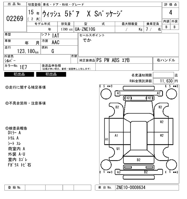 TOYOTA WISH