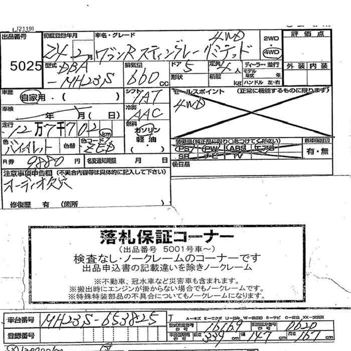 SUZUKI WAGON R