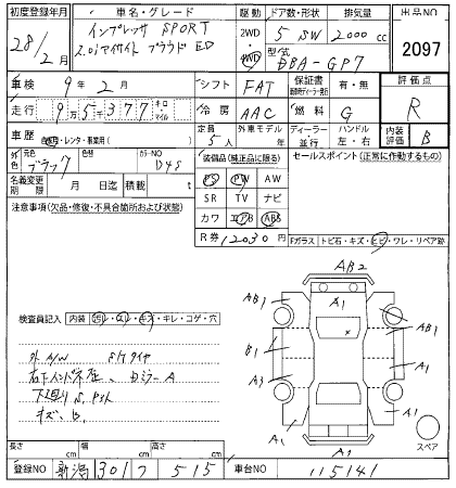 SUBARU XV