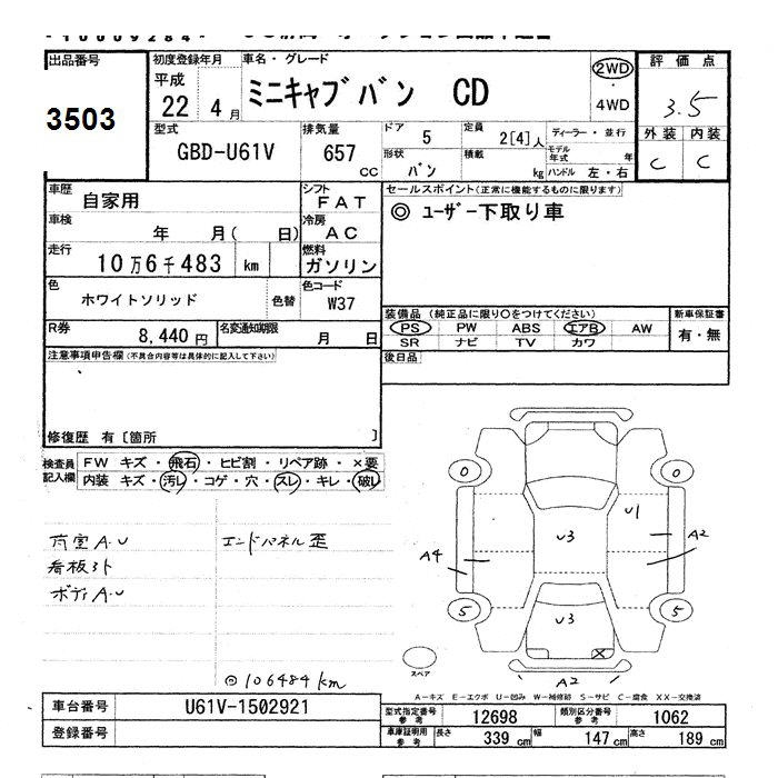 MITSUBISHI MINICAB