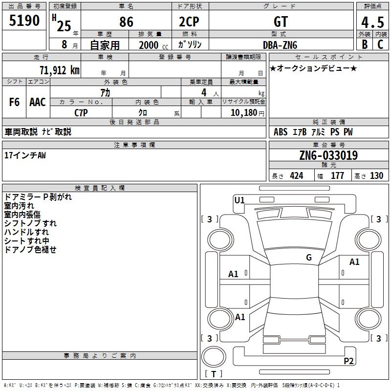TOYOTA GT 86