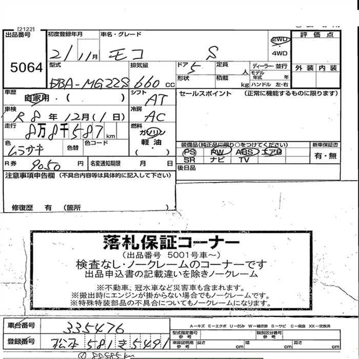 NISSAN MOCO
