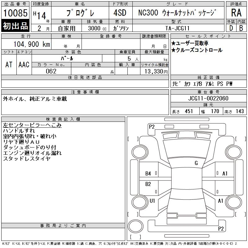 TOYOTA PROGRES