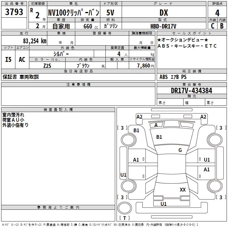 NISSAN NV100 CLIPPER