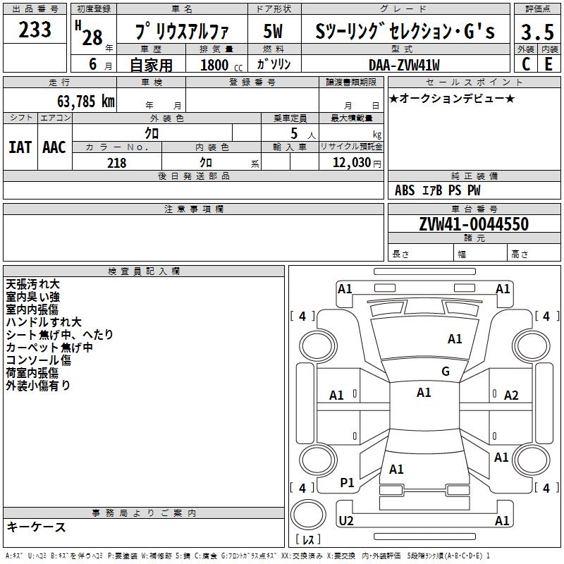 TOYOTA PRIUS ALPHA