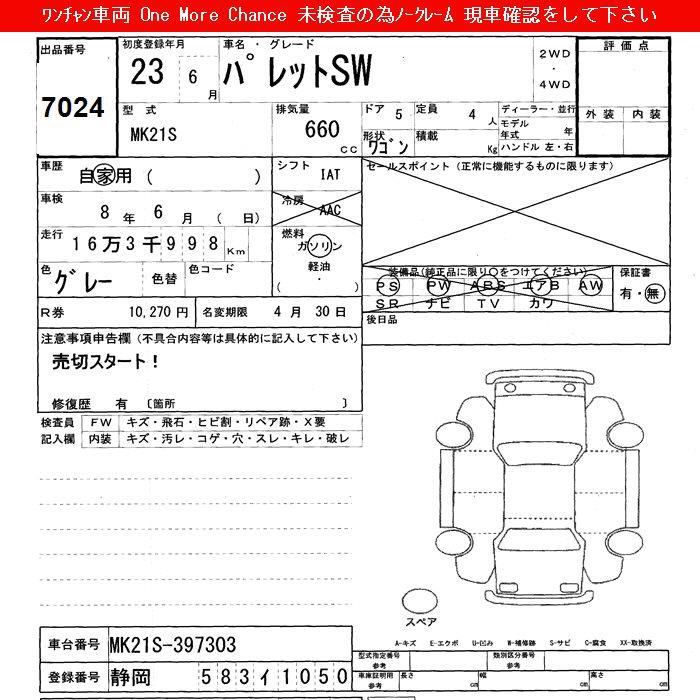 SUZUKI PALETTE