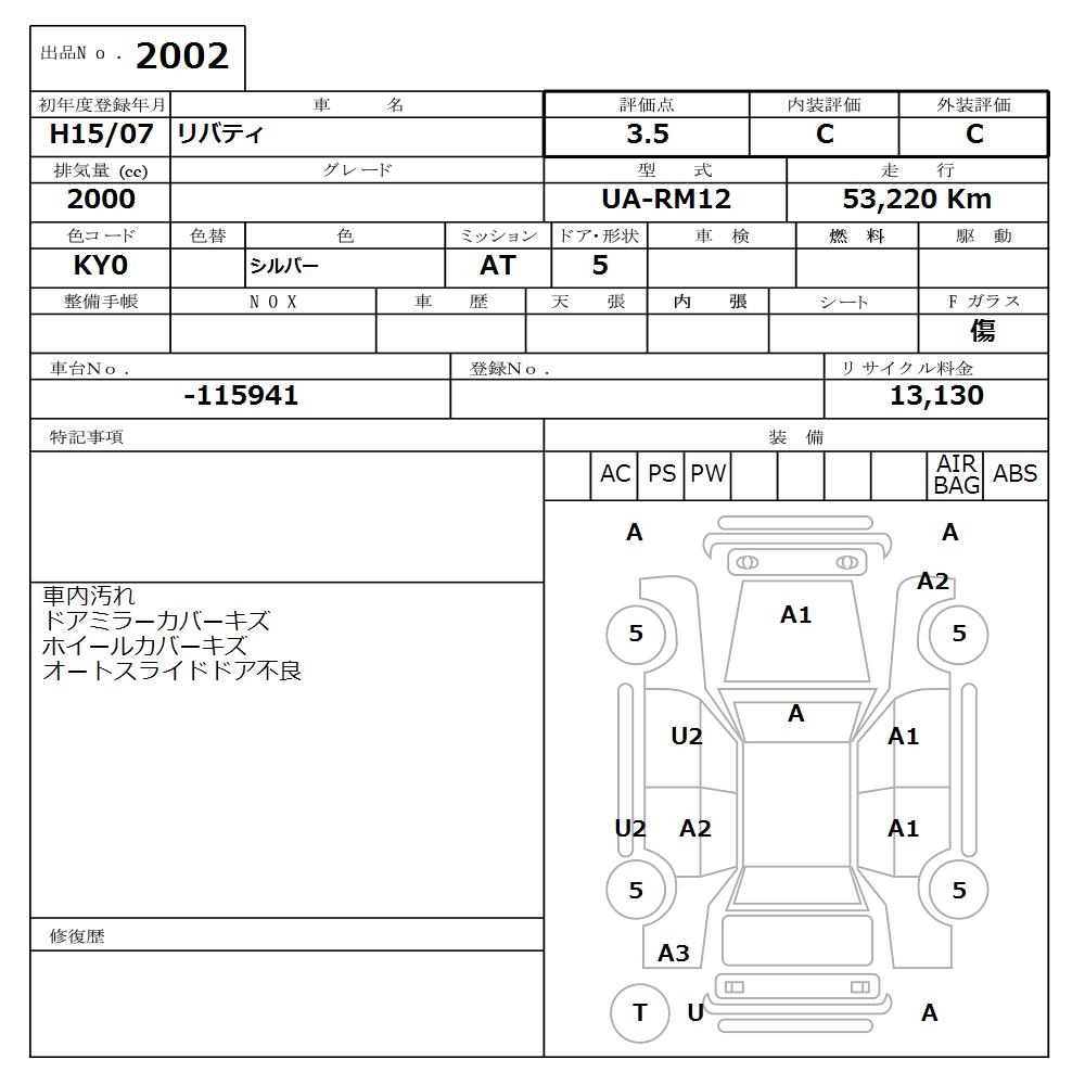 NISSAN LIBERTY