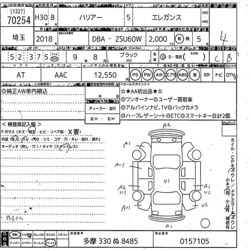 TOYOTA HARRIER
