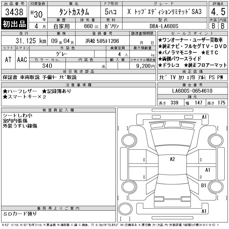 DAIHATSU TANTO