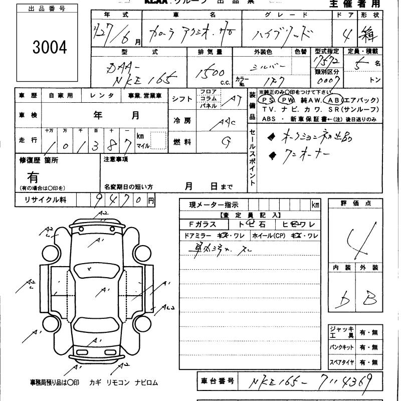 TOYOTA COROLLA AXIO