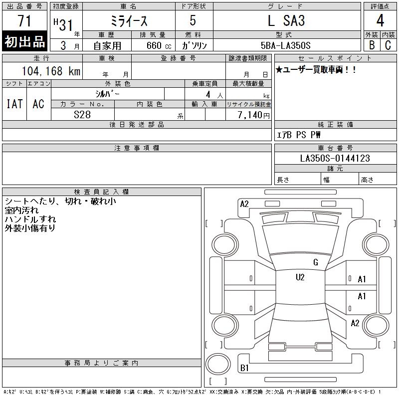 DAIHATSU MIRA E:S