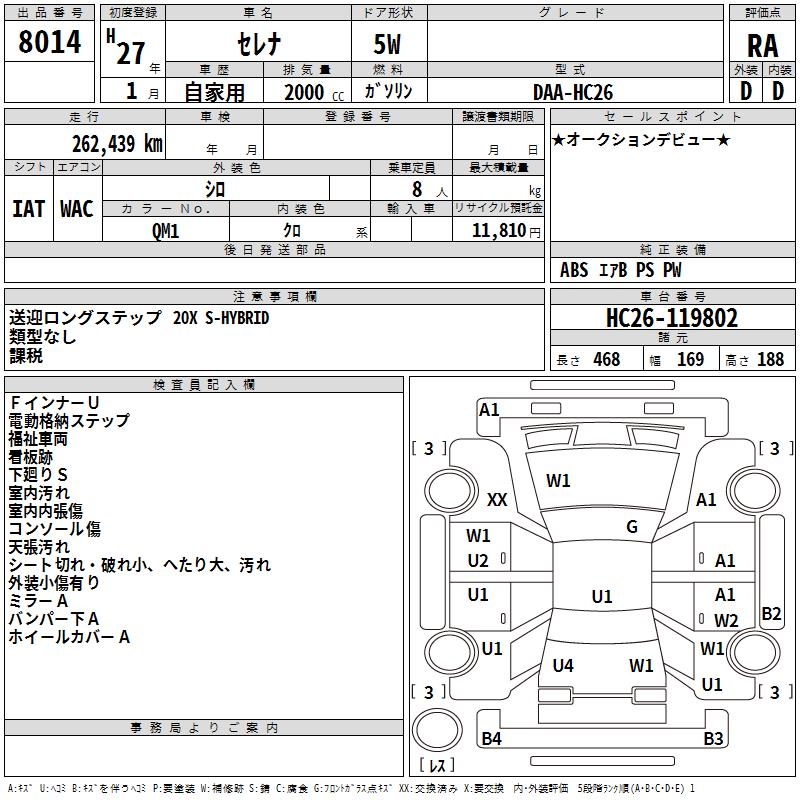 NISSAN SERENA