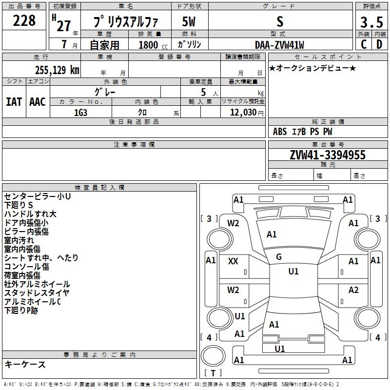 TOYOTA PRIUS ALPHA