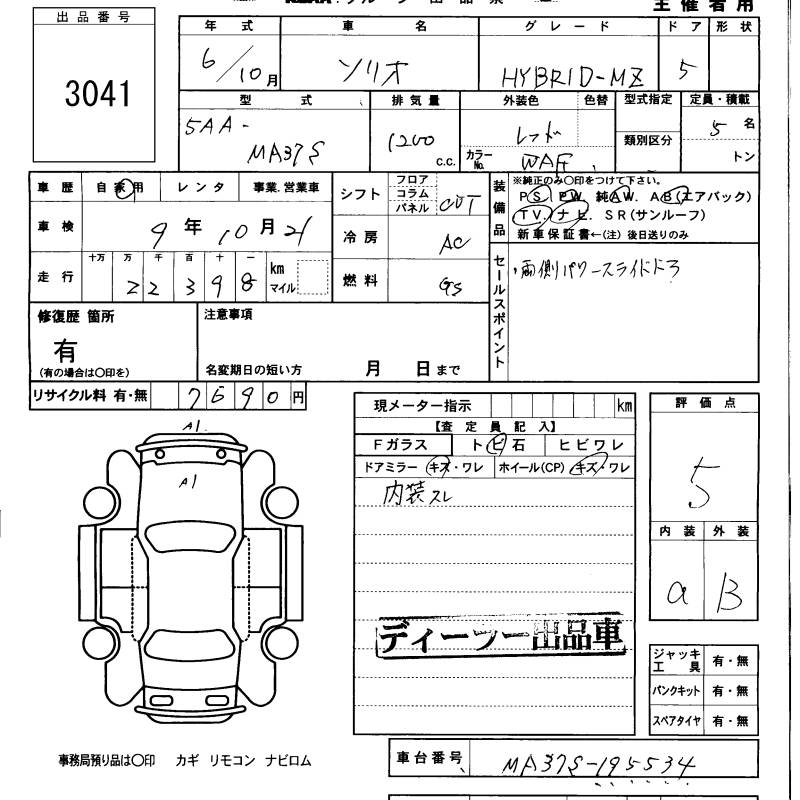 SUZUKI SOLIO