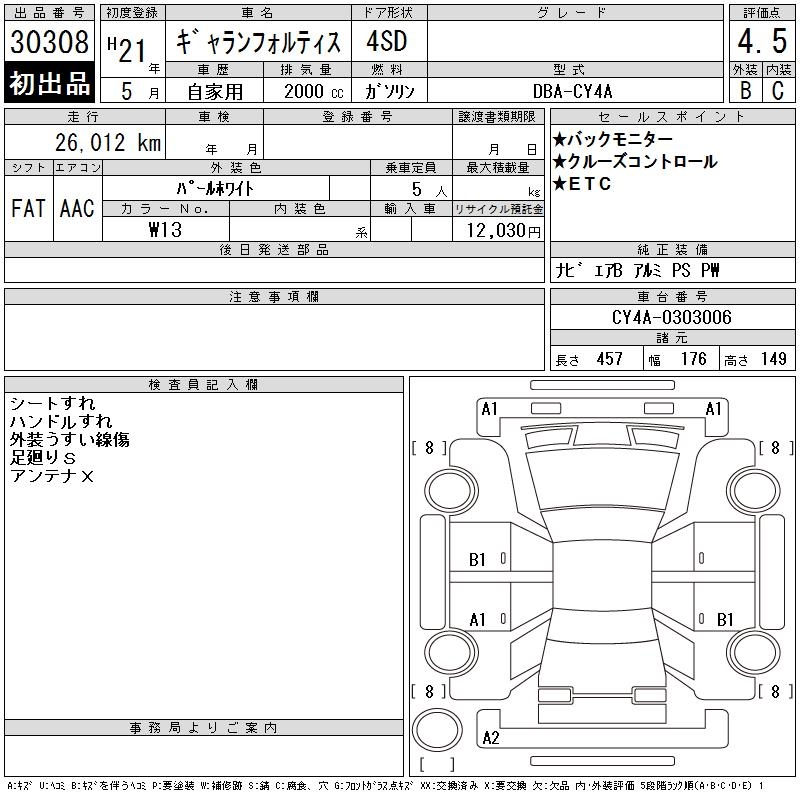 MITSUBISHI GALANT FORTIS