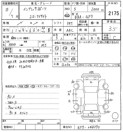 SUBARU XV