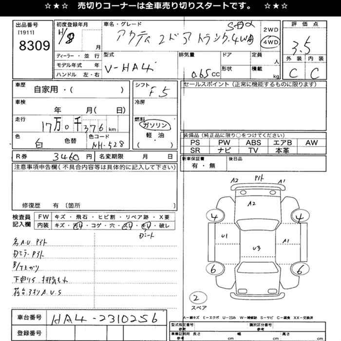 HONDA ACTY