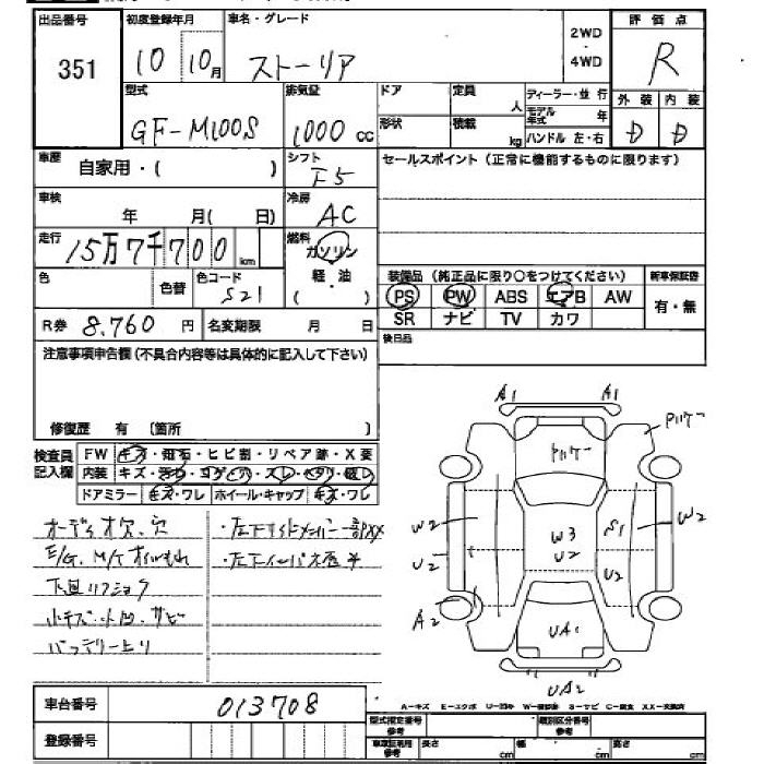 DAIHATSU STORIA