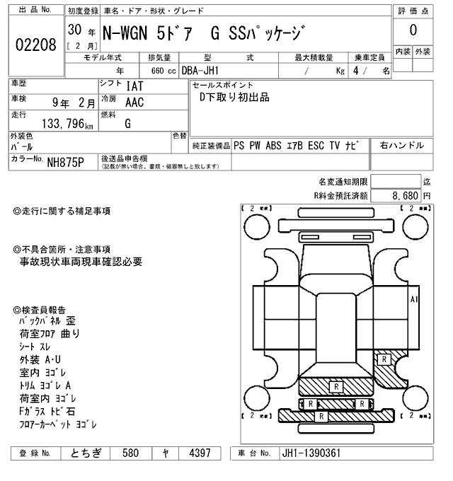 HONDA N-WGN
