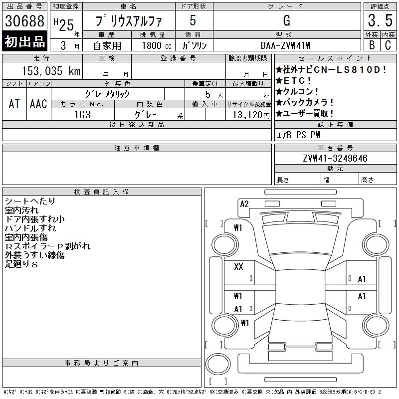 TOYOTA PRIUS ALPHA
