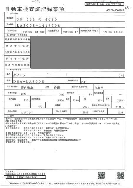 DAIHATSU MIRA E:S