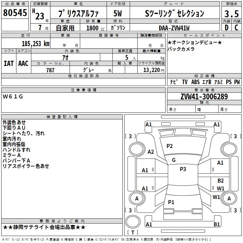 TOYOTA PRIUS ALPHA