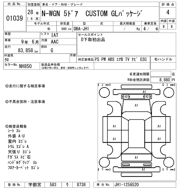 HONDA N-WGN