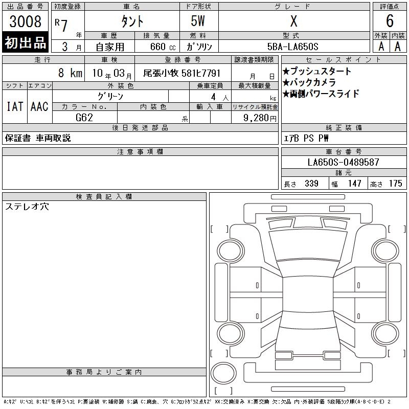 DAIHATSU TANTO