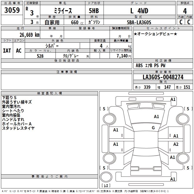 DAIHATSU MIRA E:S
