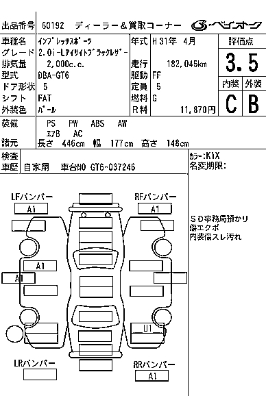 SUBARU IMPREZA