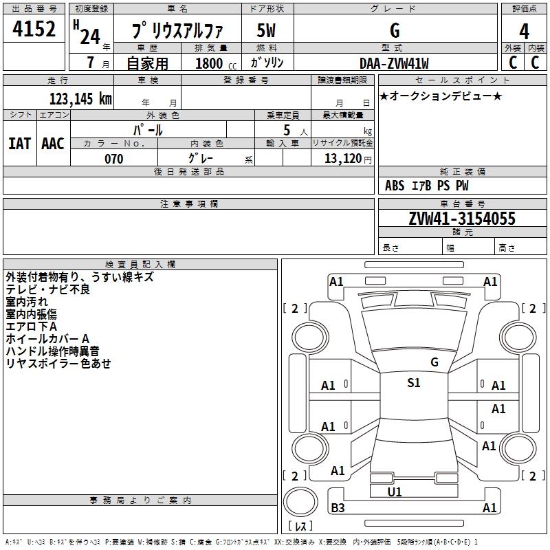 TOYOTA PRIUS ALPHA