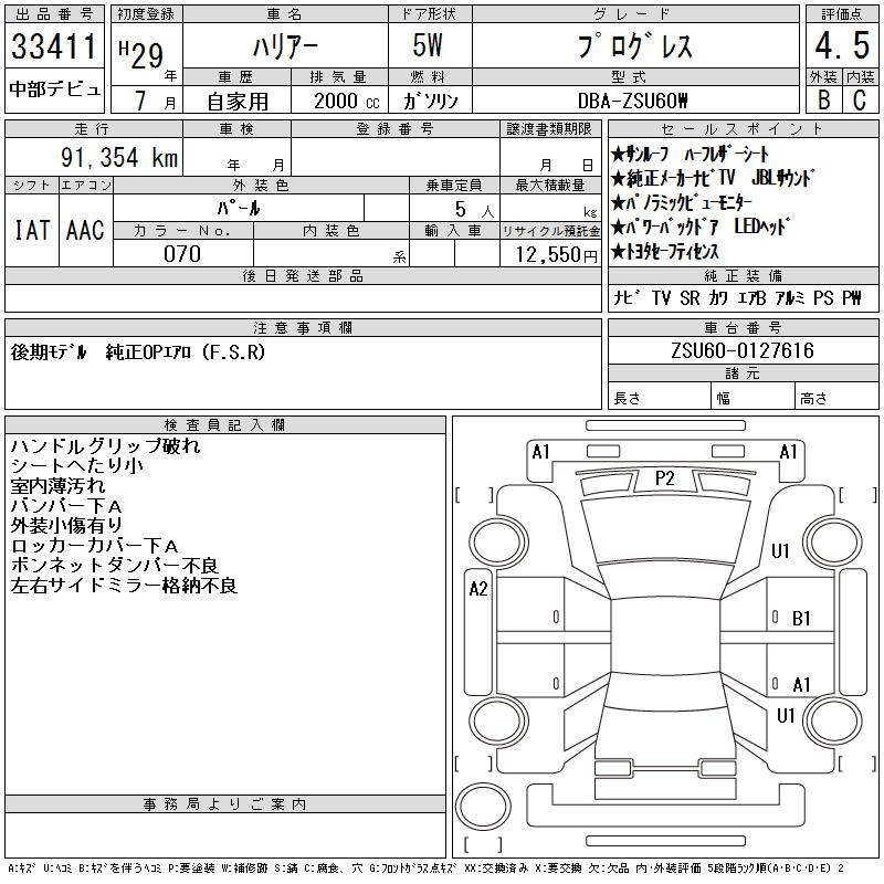 TOYOTA HARRIER