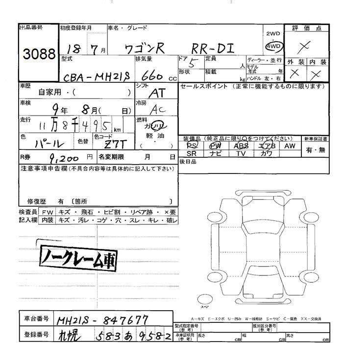 SUZUKI WAGON R