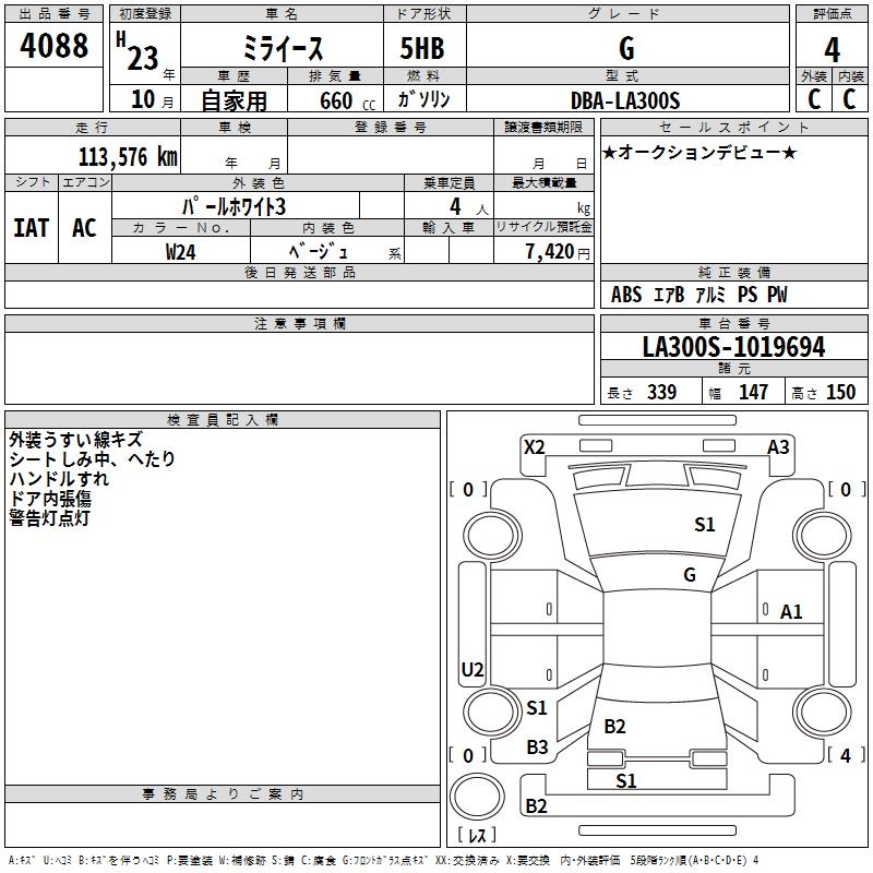 DAIHATSU MIRA E:S
