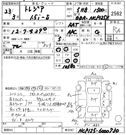 SUBARU TREZIA