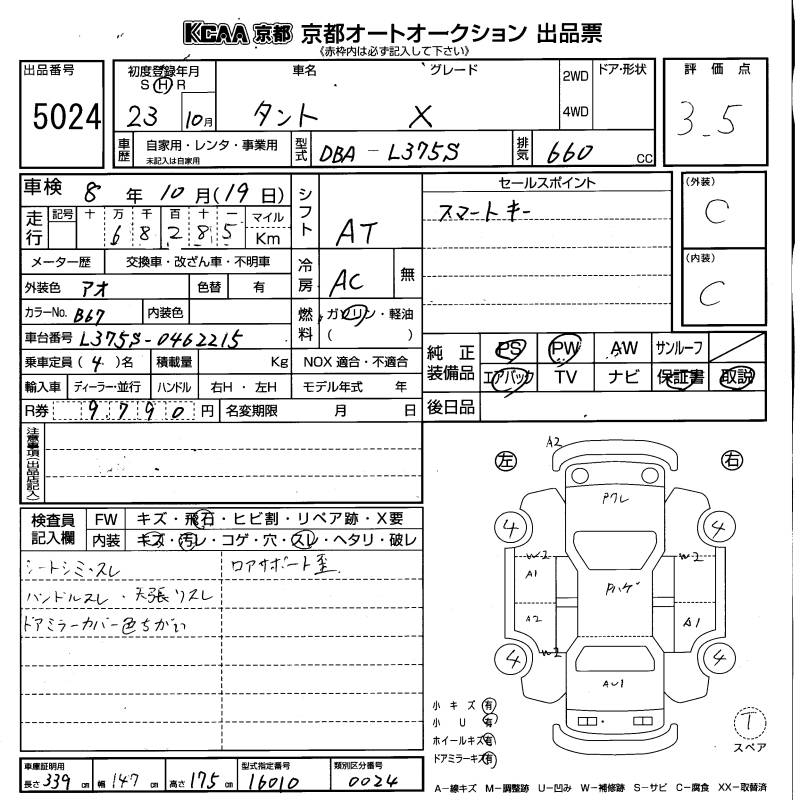DAIHATSU TANTO