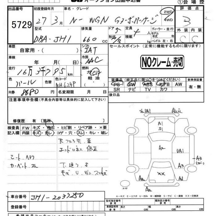 HONDA N-WGN