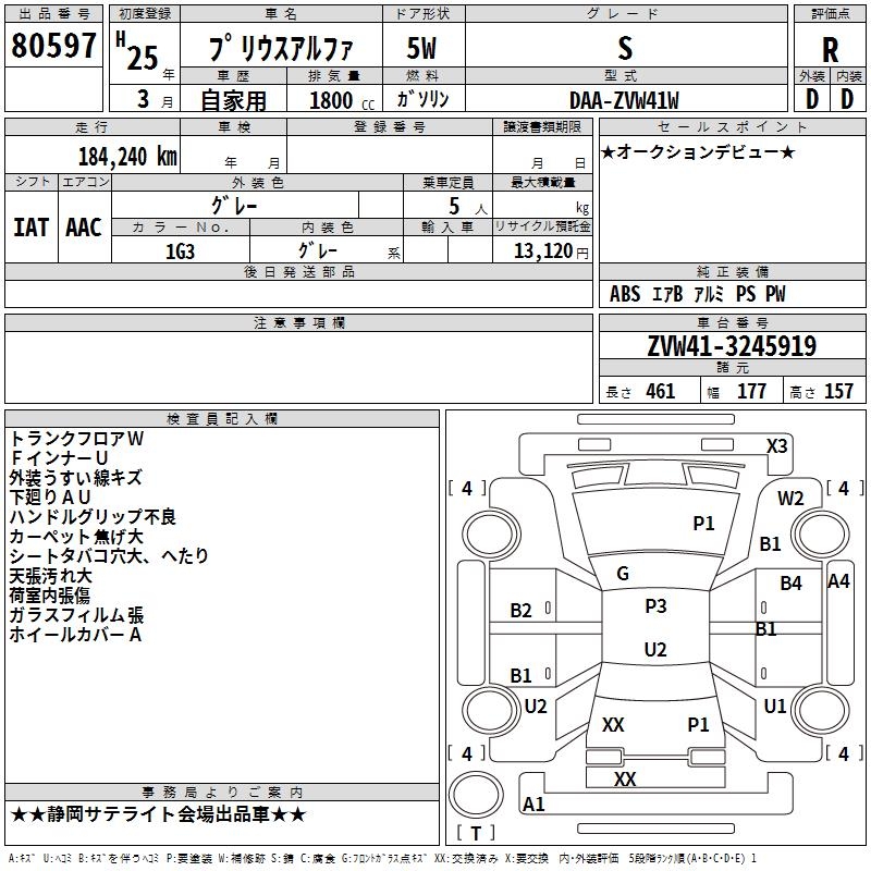TOYOTA PRIUS ALPHA