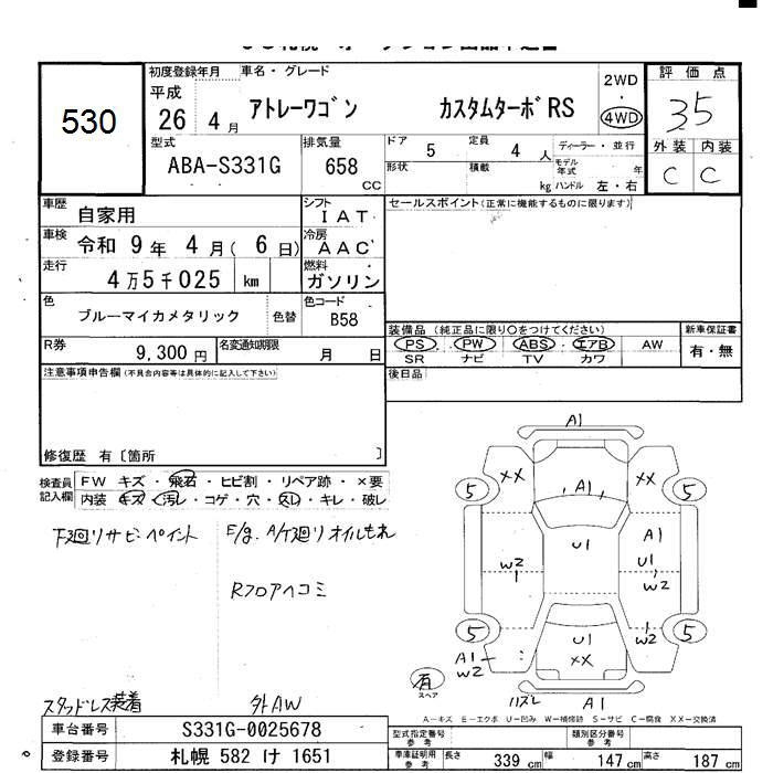 DAIHATSU ATRAI