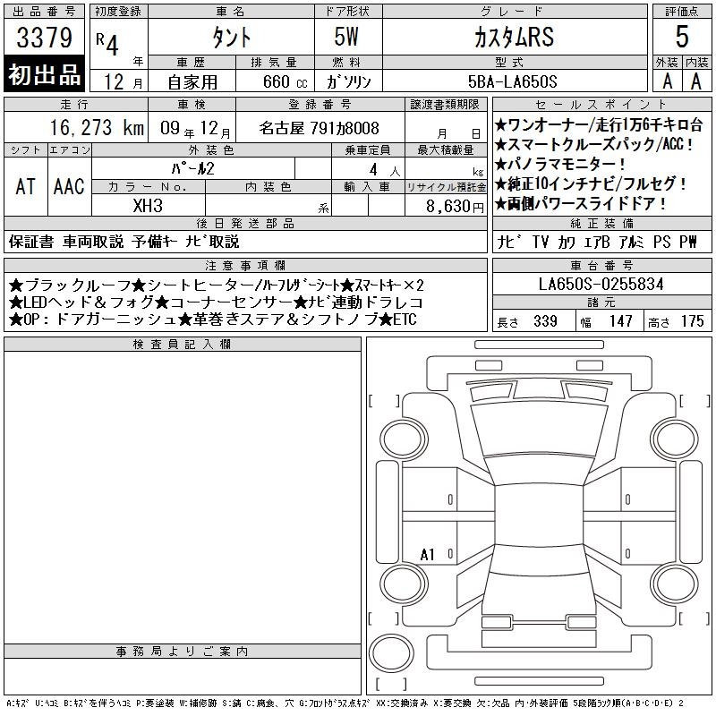 DAIHATSU TANTO