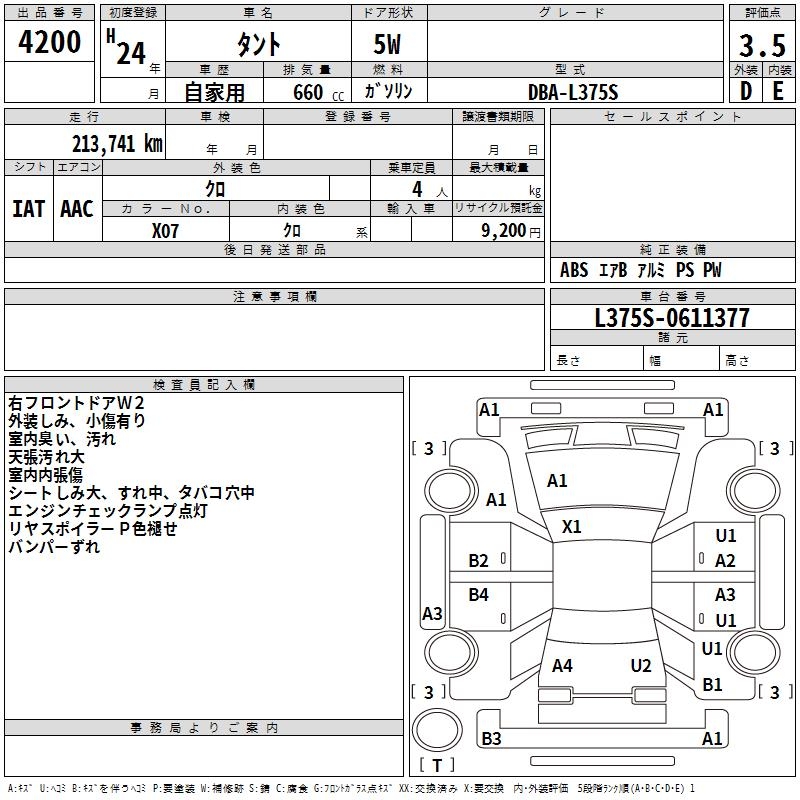 DAIHATSU TANTO