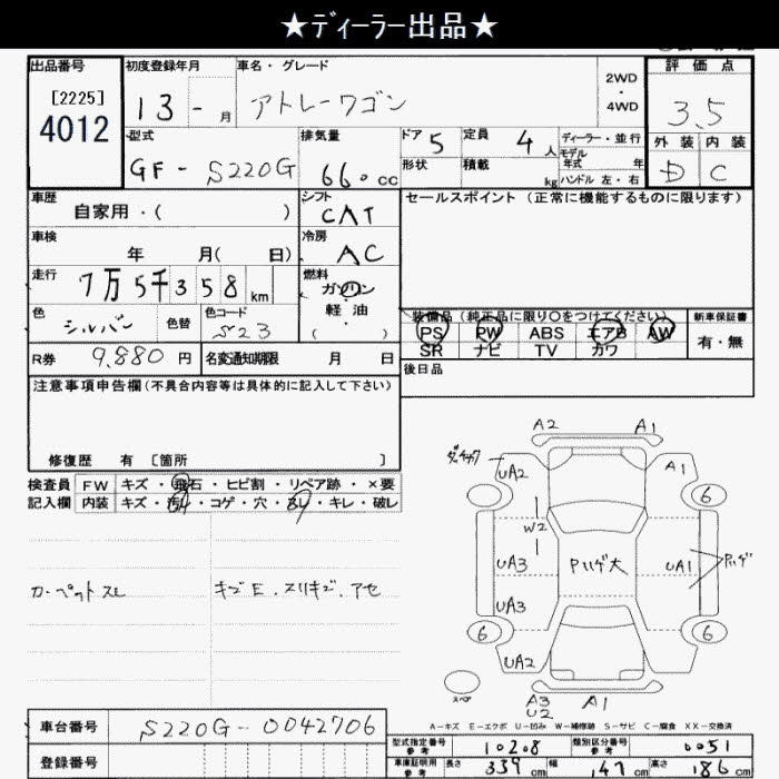 DAIHATSU ATRAI