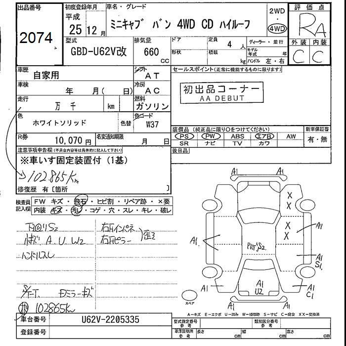 MITSUBISHI MINICAB