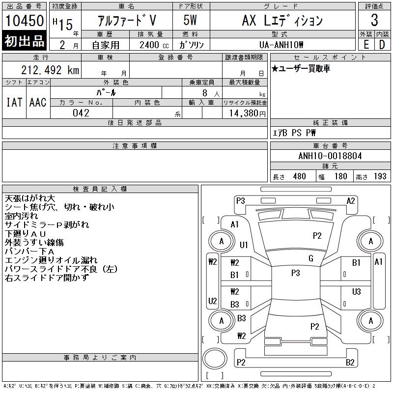 TOYOTA ALPHARD