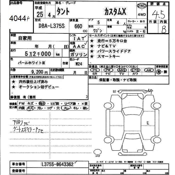 DAIHATSU TANTO