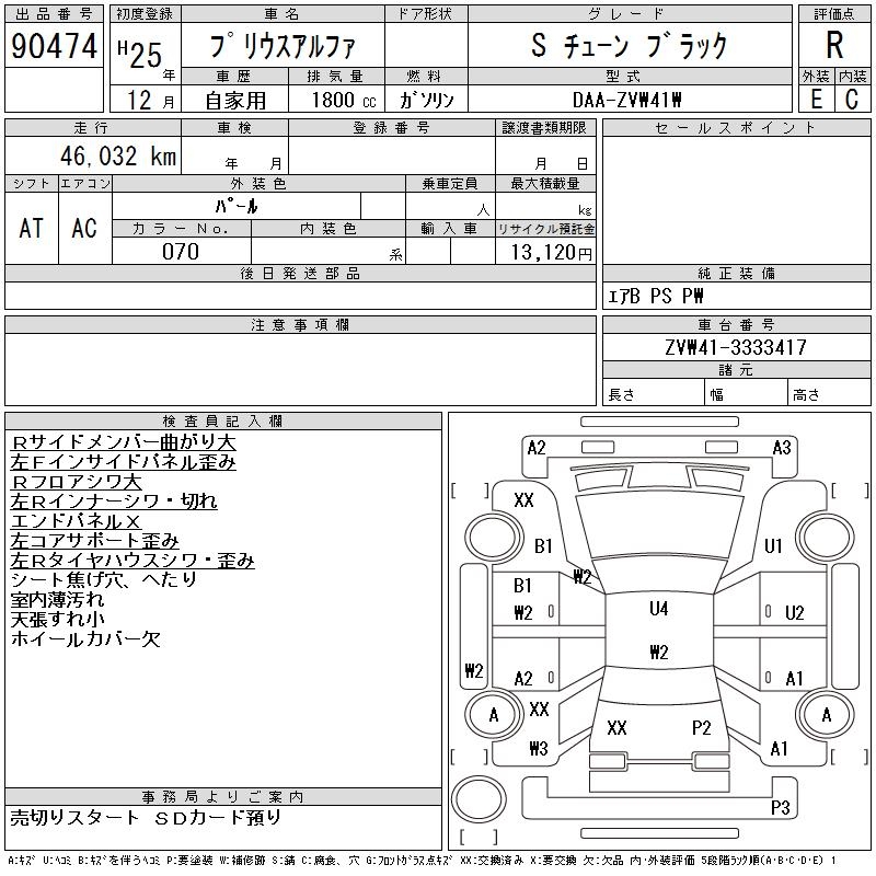 TOYOTA PRIUS ALPHA