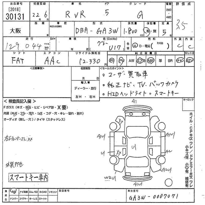 MITSUBISHI RVR