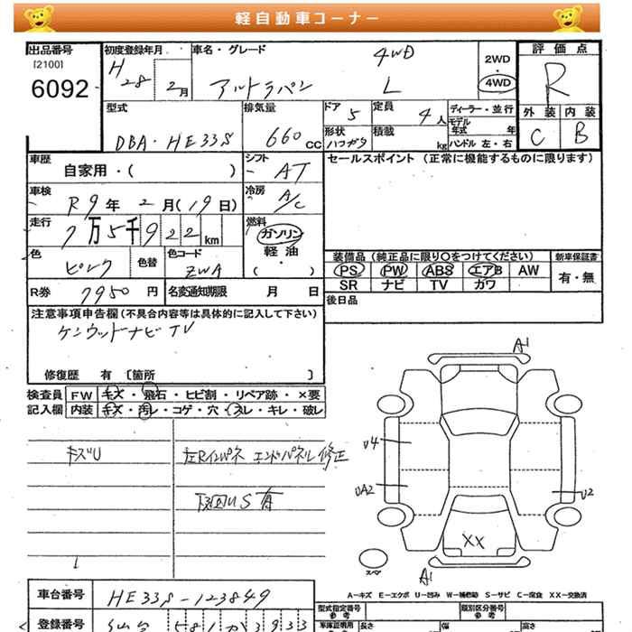 SUZUKI ALTO LAPIN