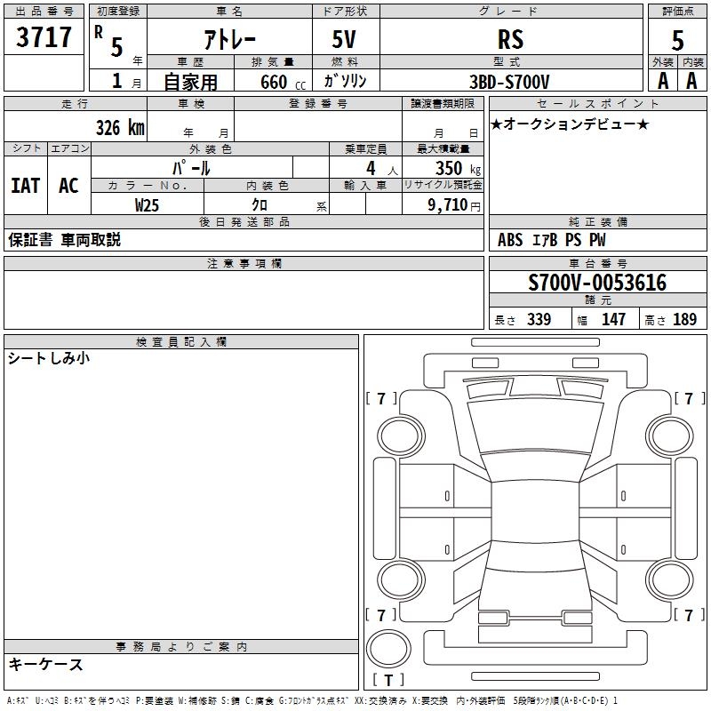 DAIHATSU ATRAI
