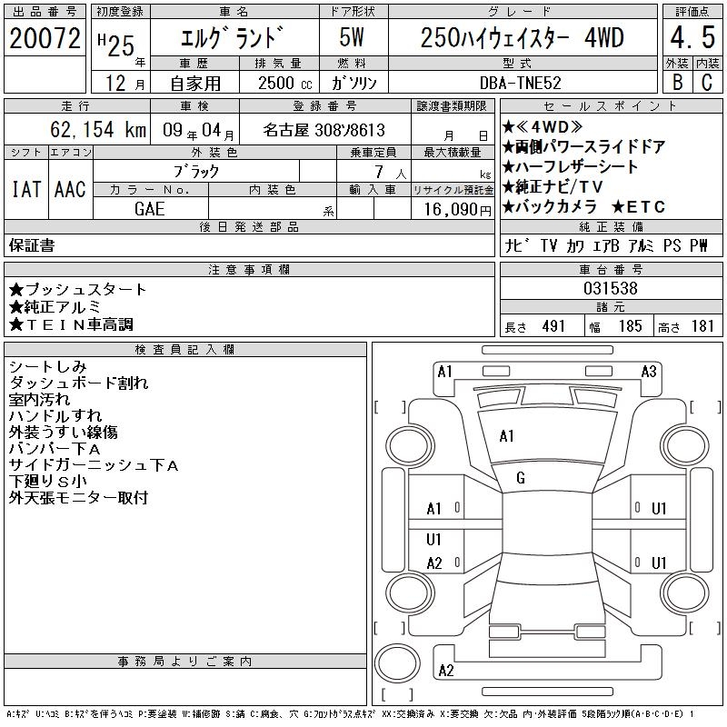 NISSAN ELGRAND